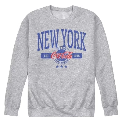 Мужская - - Флисовая толстовка New York Pause Refresh 1886 с графическим рисунком athletic heather