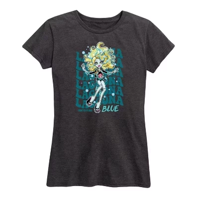 Женская футболка Lagoona Blue с коротким рукавом и графическим рисунком heather charcoal