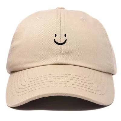 Бейсболка Lil Smile Face цвета хаки