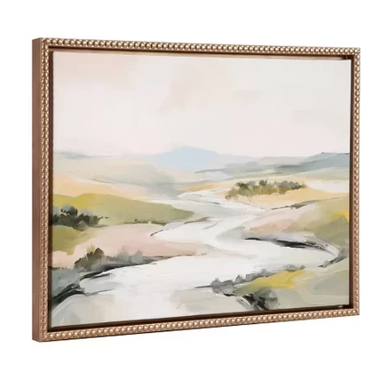 Картина Kate & Laurel «Tranquil Landscape II», золотая