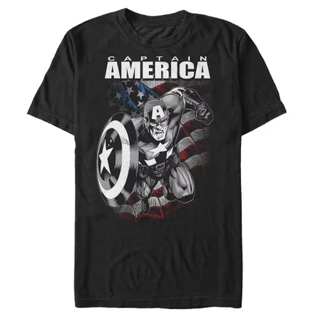 Мужская футболка Captain America Patriot