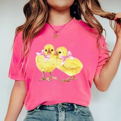 Кокетка из одежды Yellow Chickens, крашеная футболка crunchberry