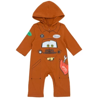Детский комбинезон Disney Pixar Cars Tow Mater, на молнии
