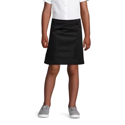 Детская юбка-шорты Lands End School Uniform, черная