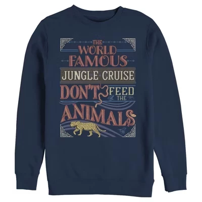 Мужской свитшот Jungle Cruise «World Famous», синий