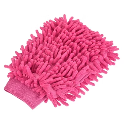 Перчатки для уборки Unique Bargains, двусторонние, розовые