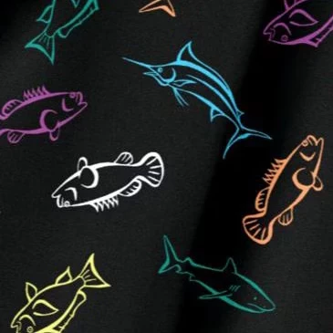 8-дюймовые плавки с супер-эластичной подкладкой multi fish