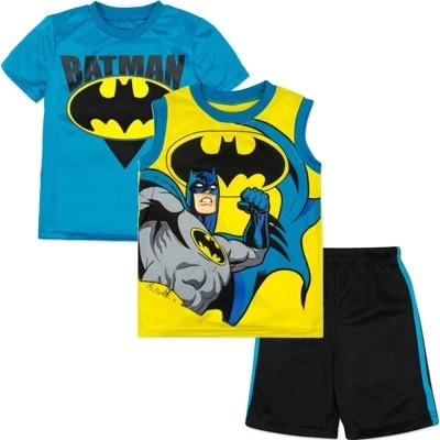 Мальчиковый комплект DC Comics Batman 3 предмета, желтый