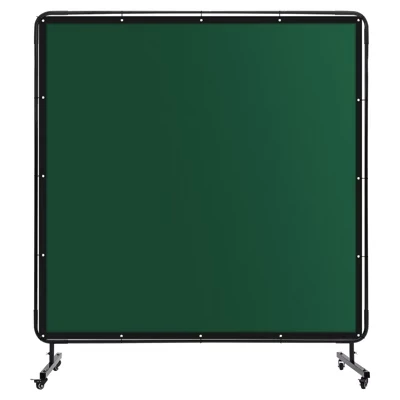 Сварочная ширма TROPOW виниловая 1,8×1,8 м, зеленая