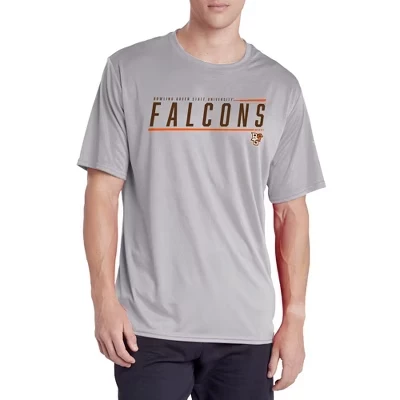Мужская футболка Bowling Green State University Collegiate от элегантного мужского спортивного клуба athletic heather