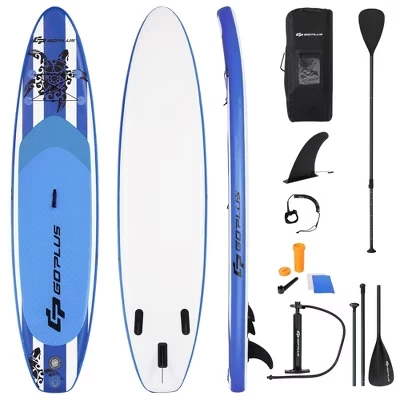 Надувная SUP-доска Costway 11 футов, белая