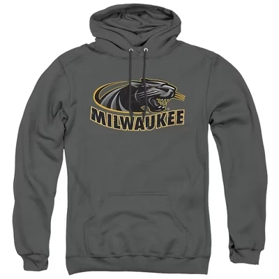 Унисекс худи NCAA Wisconsin-Milwaukee, угольный