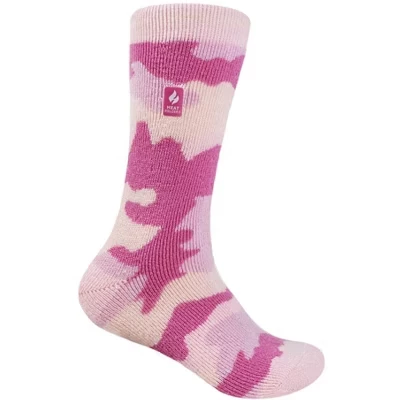Детские носки Angel LITE™ Camouflage Crew розового цвета