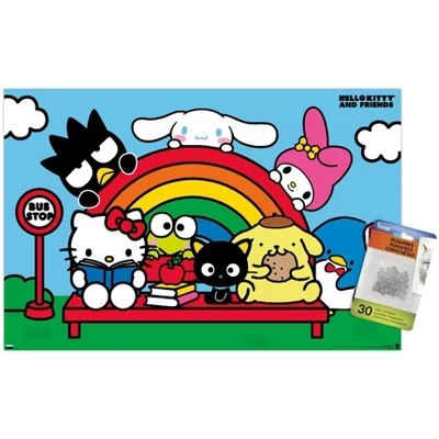 Постер Trends International Hello Kitty с кнопками