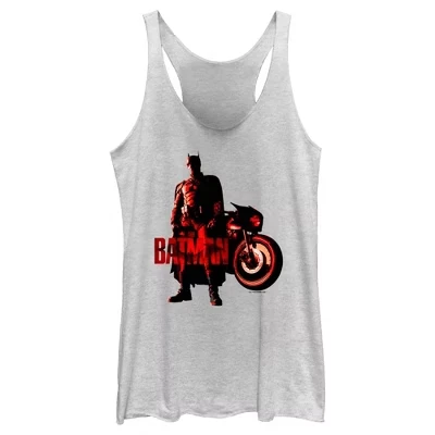 Женская майка DC Comics The Batman Batcycle