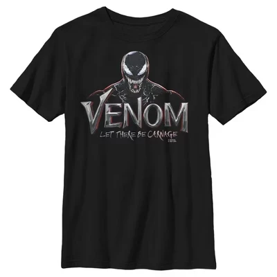 Озорная футболка Boy's Venom: Let There be Carnage черного цвета