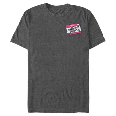 Мужская футболка с надписью Cuddle с надписью charcoal heather