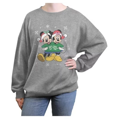 Женское худи Mickey Mouse & Friends, серое