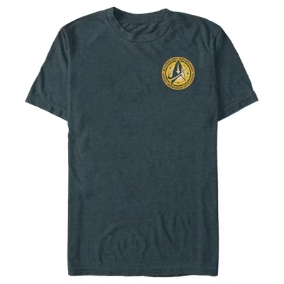 Мужская футболка Discovery Pocket United Federation of Planets, синяя