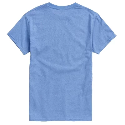 Мужская оригинальная футболка с коротким рукавом и рисунком Микки Американа carolina blue