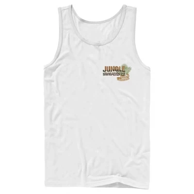 Мужская майка Jungle Cruise Navigation Co., белая