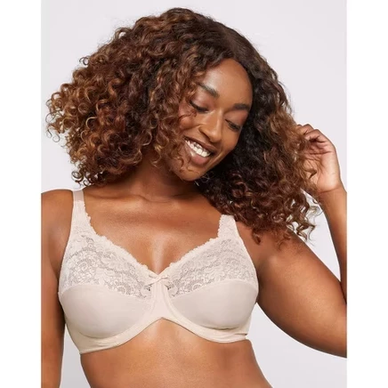 by Bali Minimizer Underwire Bra 36g / paris nude