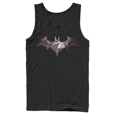 Мужская майка DC Comics Batman с крылатым логотипом, черная