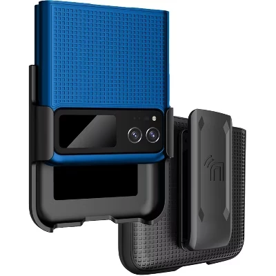 Чехол Nakedcellphone RAZR 40 с клипсой, синий