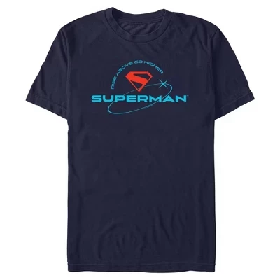 Мужская футболка DC Comics Superman «Rise», синяя
