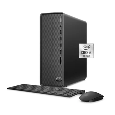 Настольный ПК HP Slim S01‑pF2003wb Core i3 8ГБ/256ГБ, восстановленный