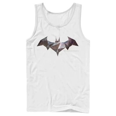 Мужская майка DC Comics Batman с крылатым логотипом, белая