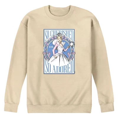 Мужской свитшот Wicked Glinda So Cherished, кремовый