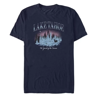 Мужская футболка Lost Gods Lake Tahoe Jewel, синяя