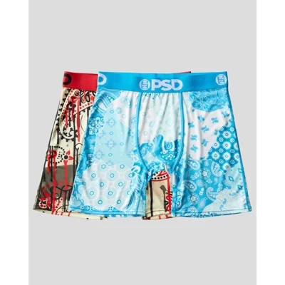 Мужские брифы PSD Paisley, 2 шт.
