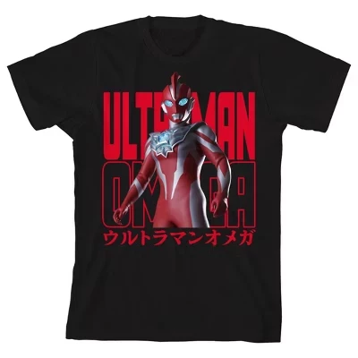 Молодежная черная футболка с коротким рукавом Omega Character Power Pose черная