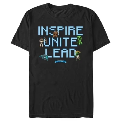 Мужская футболка Legends Inspire Unite Lead черного цвета