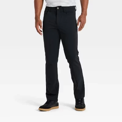 Мужские брюки Goodfellow & Co Slim, 5 карманов, черные