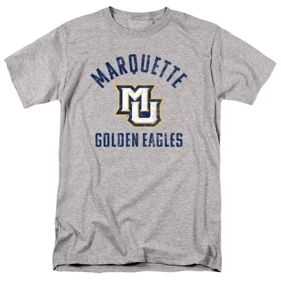 Мужская футболка NCAA Marquette, золотые орлы, меланж