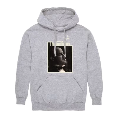 Мужская - - Флисовый пуловер с капюшоном Don Corleone с графическим рисунком don corleone - athletic heather