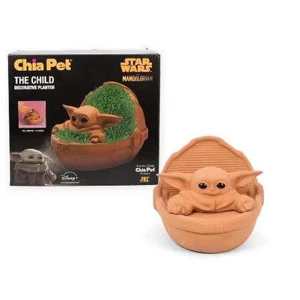 Декоративное кашпо STAR WARS Chia Pet Малыш Йода