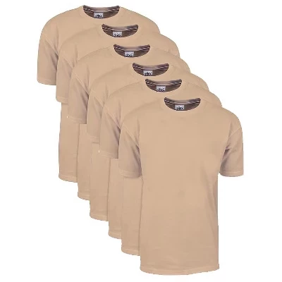 Мужские футболки Shaka Wear Max, 6 шт., цвета хаки