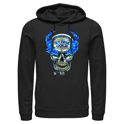 Мужская легкая толстовка с капюшоном Stone Cold Smoke Skull черный