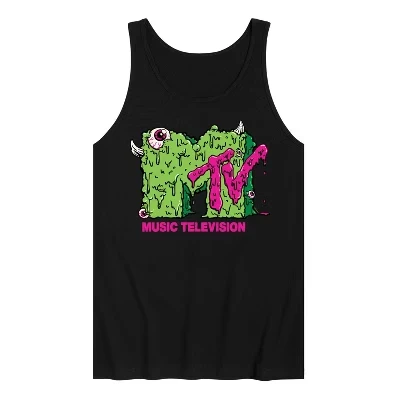 Мужская майка с графическим логотипом Slime, черная