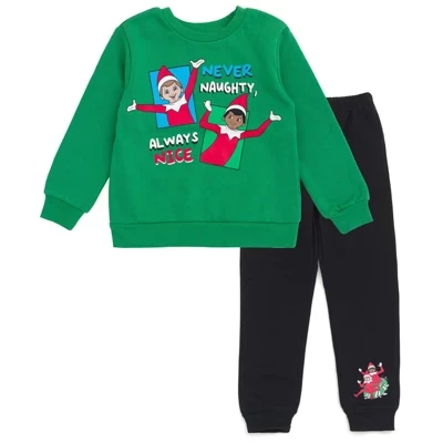 Детский флисовый костюм Elf on the Shelf, разноцветный
