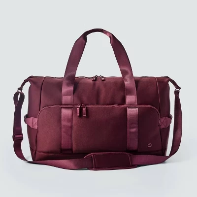 Сумка Weekender из искусственного неопрена - ™ бордового цвета