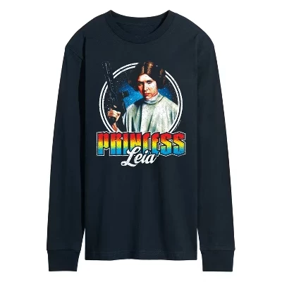 Мужской лонгслив Star Wars Princess Leia, синий