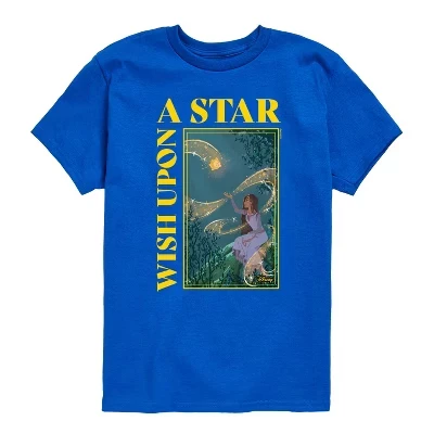 Футболка с коротким рукавом Wish Upon A Star с рисунком синего цвета