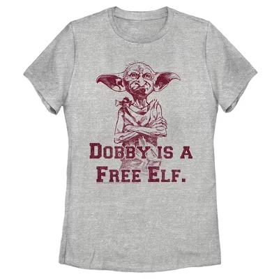 Женская футболка Dobby - это бесплатная футболка Elf athletic heather