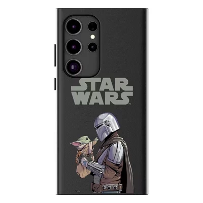 Чехол для мобильного телефона Star Wars Mandalorian Color Block, совместимый с MagSafe, для Samsung Galaxy grogu и din djarin