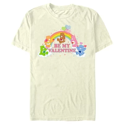 Мужская футболка Care Bears Be My Valentine, бежевая
